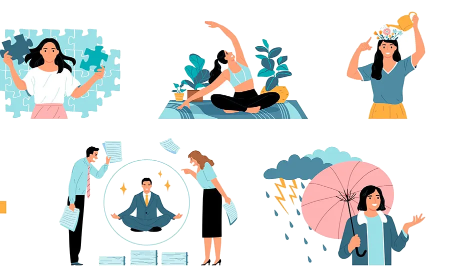 Consultorio psicológico acogedor